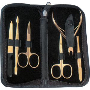 Manicure Set In Gold